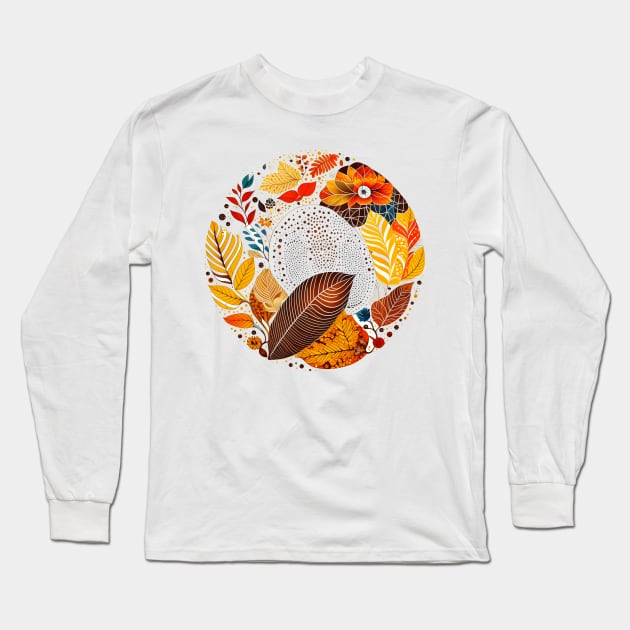 Autumn Leaves no6 Long Sleeve T-Shirt by drgallery